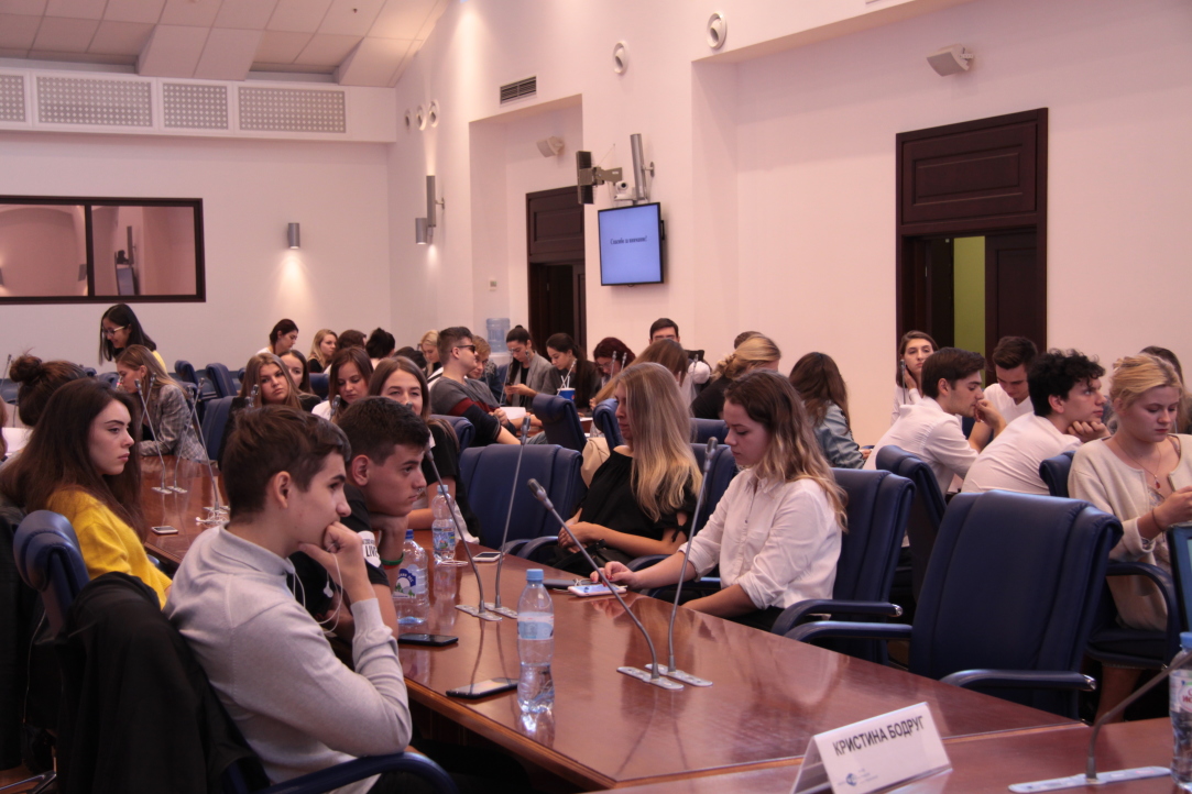 Встреча со студентами из Молдовы